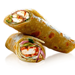 Chicken Tikka Chasni Burrito 